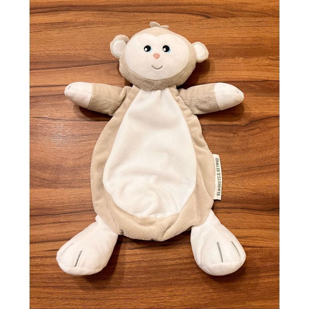 Blankets & Beyond Monkey Security Lovey Blanket